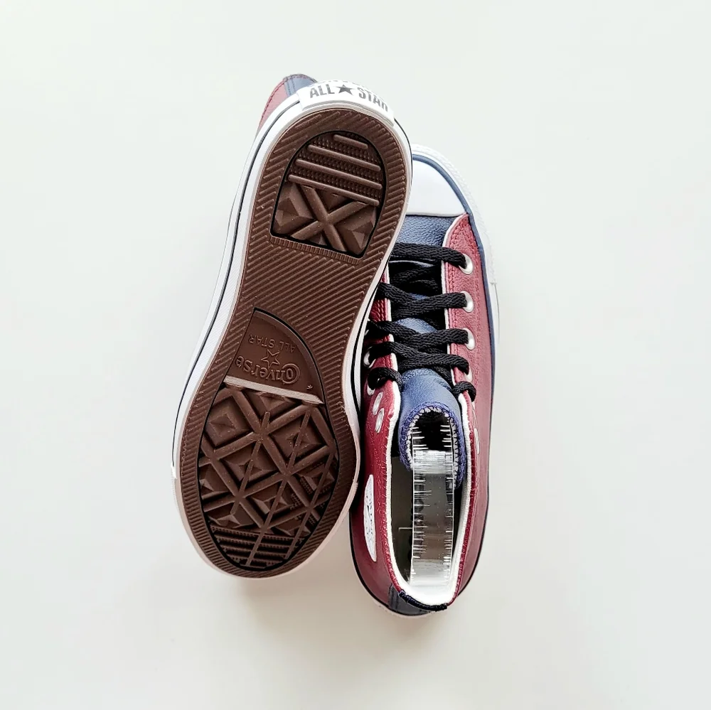 Converse Chuck Taylor All Star HI Team Red Obsidian White Men's 4 Women's 6 - Picture 5 of 6